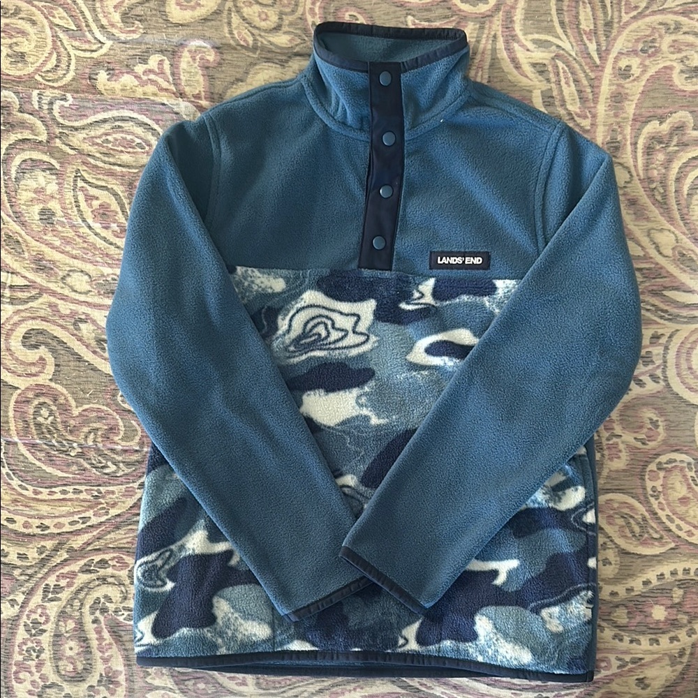 Little boys Lands End fleece